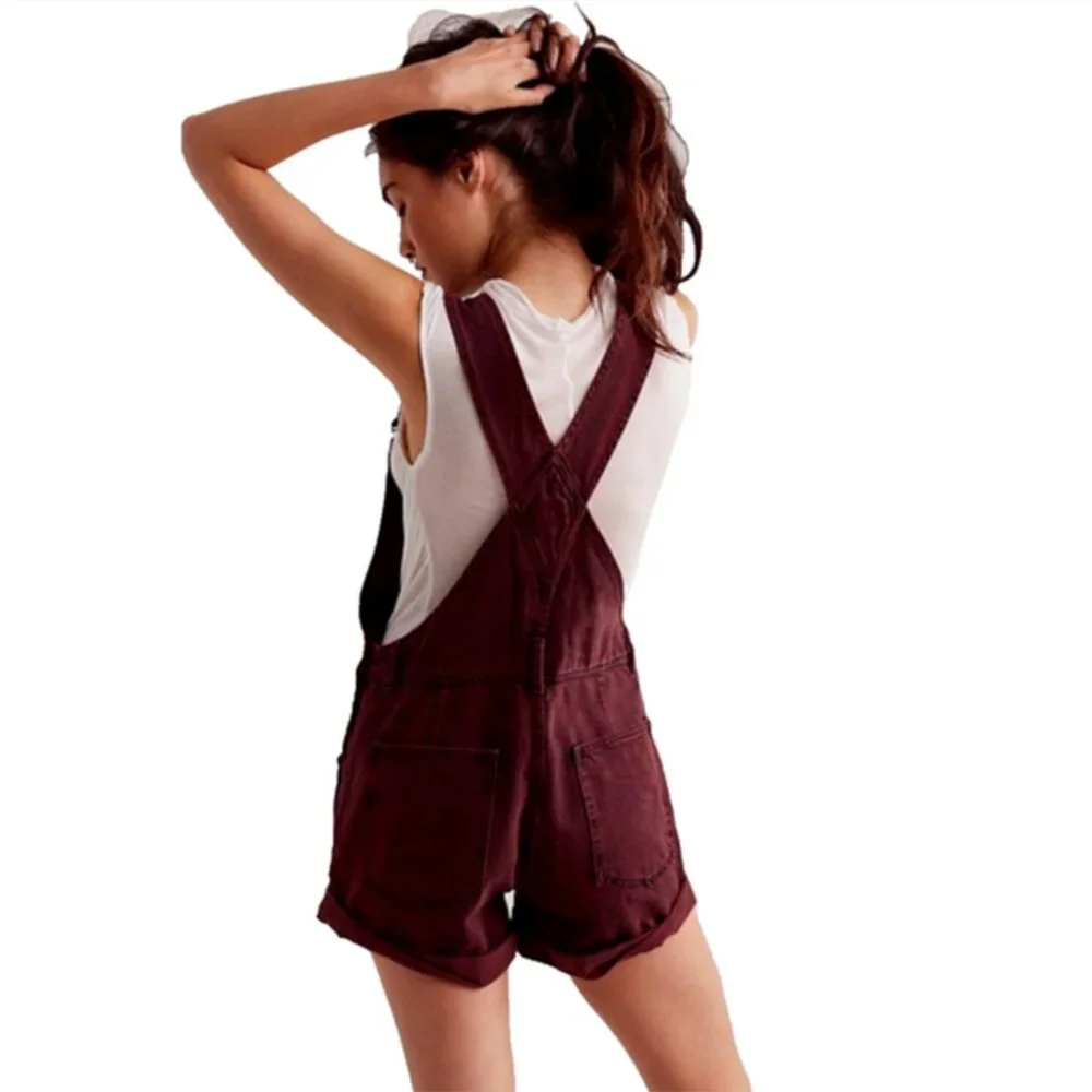 NWOT Free People We the Free Ziggy Shortalls